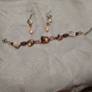 Bracelet and Earrings